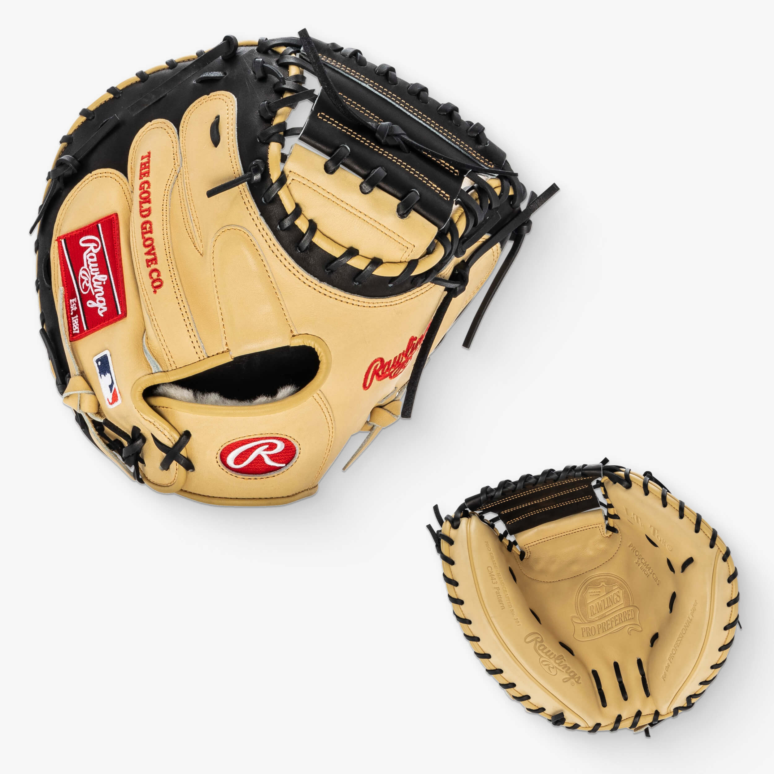 Rawlings Pro Preferred PROSCM43CBS 34" Baseball Catcher's Mitt