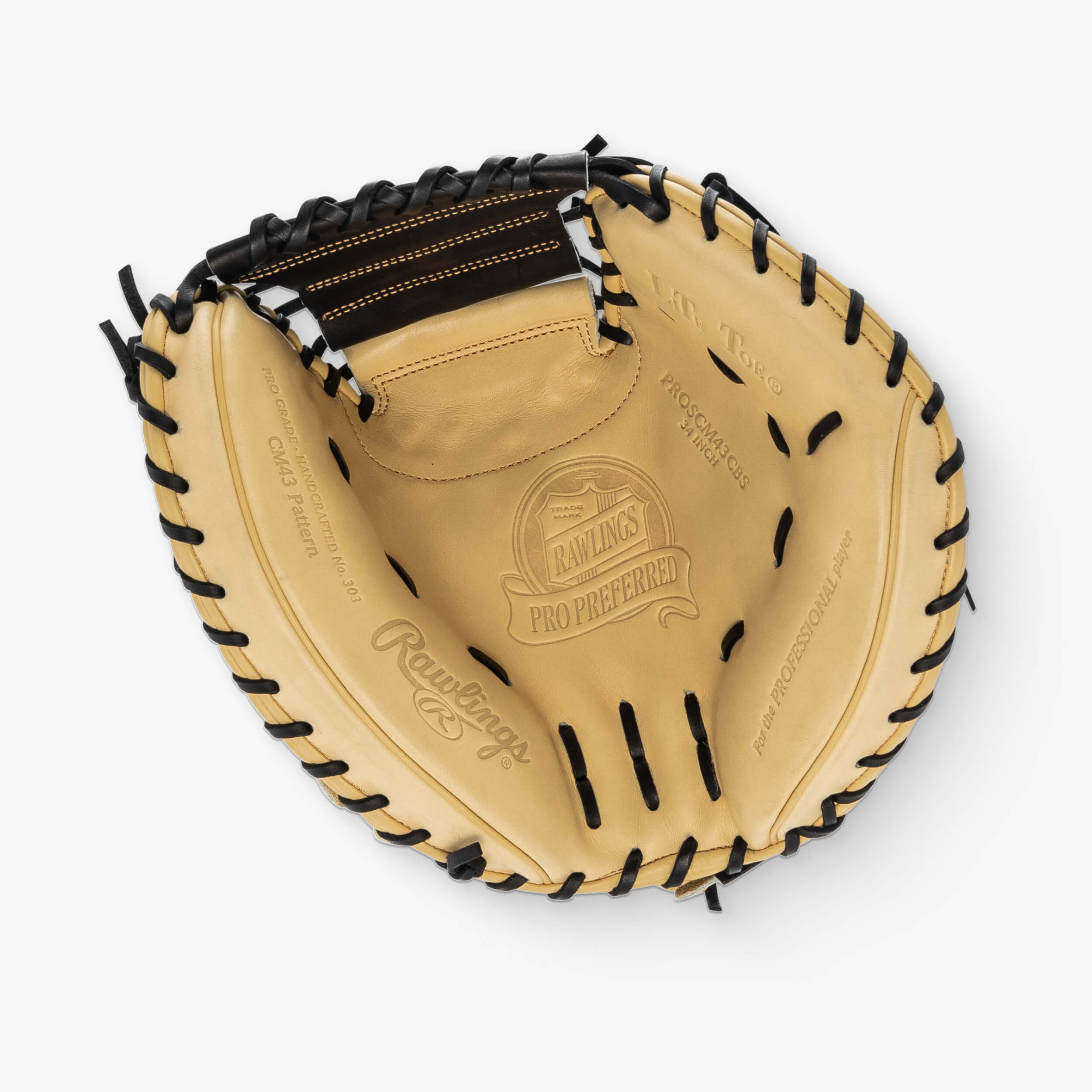 Rawlings Pro Preferred PROSCM43CBS 34" Baseball Catcher's Mitt