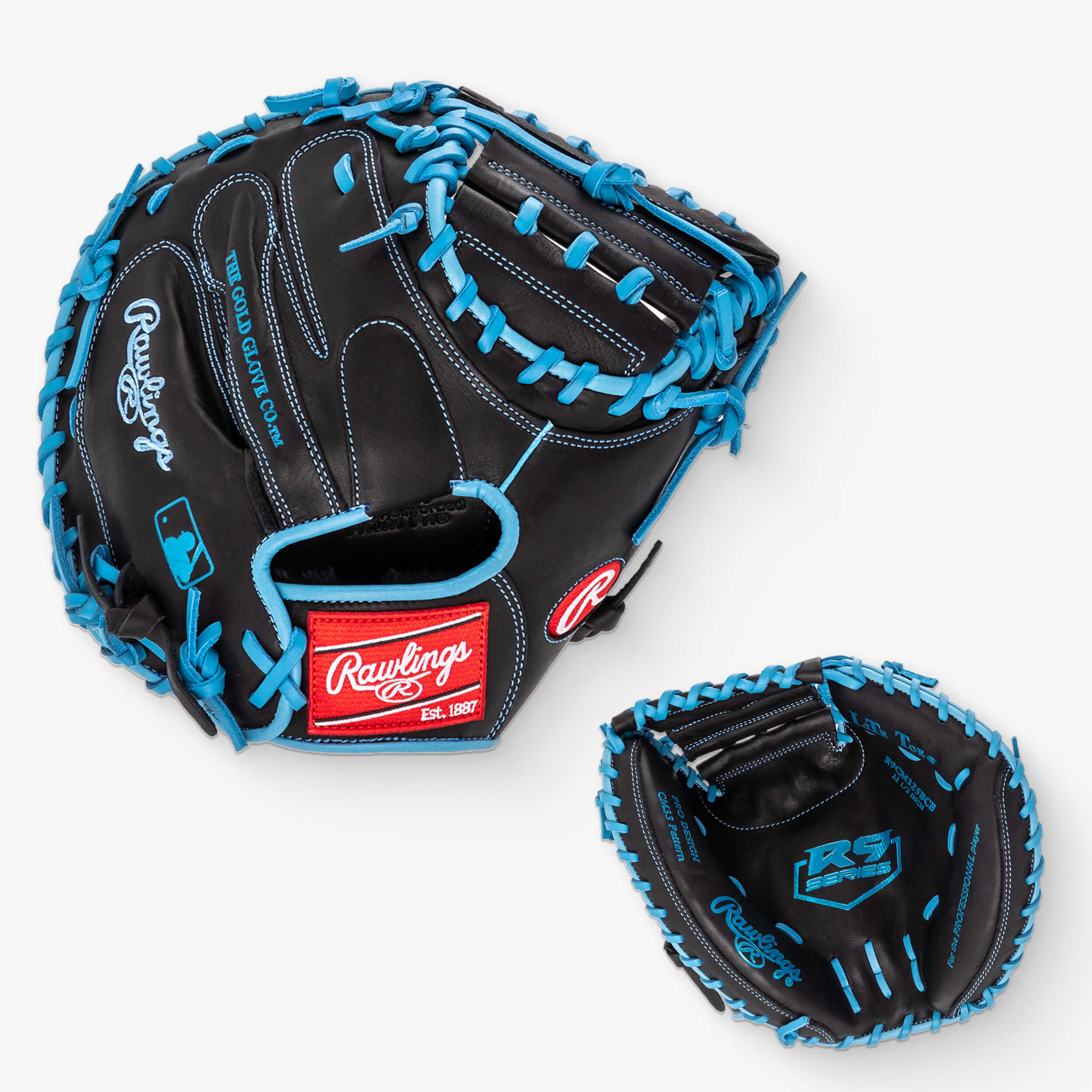 Rawlings R9 R9CM325BCB 32.5" Baseball Catcher's Mitt