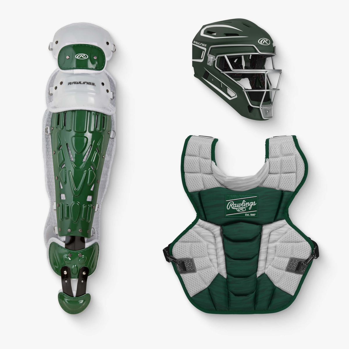 Rawlings VELO 2.0 Intermediate Baseball Catcher's Gear Set