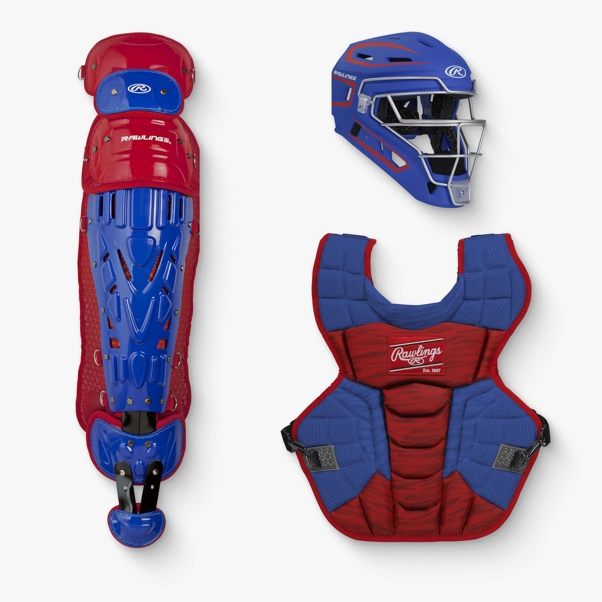 Rawlings VELO 2.0 Intermediate Baseball Catcher's Gear Set
