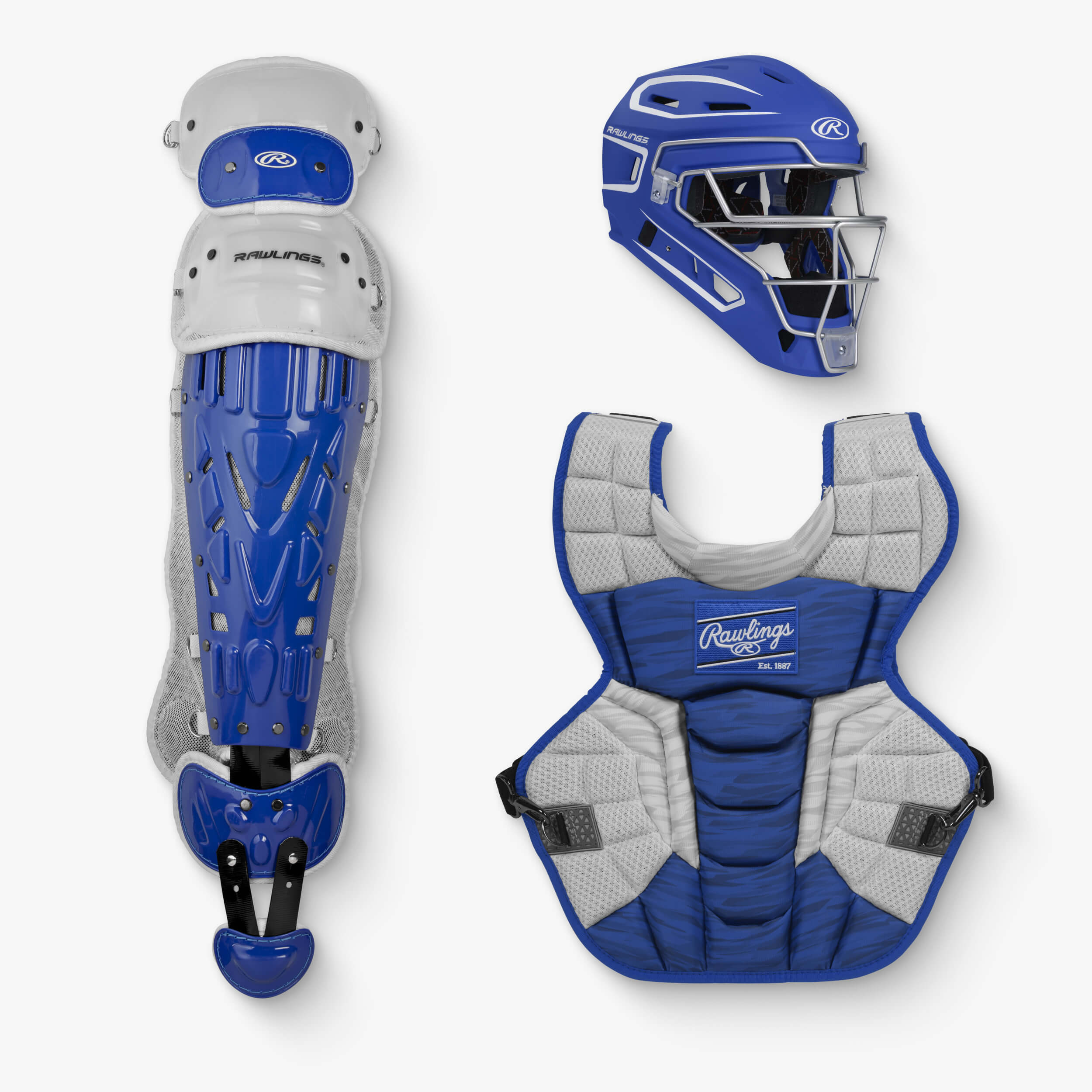 Rawlings VELO 2.0 Intermediate Baseball Catcher's Gear Set