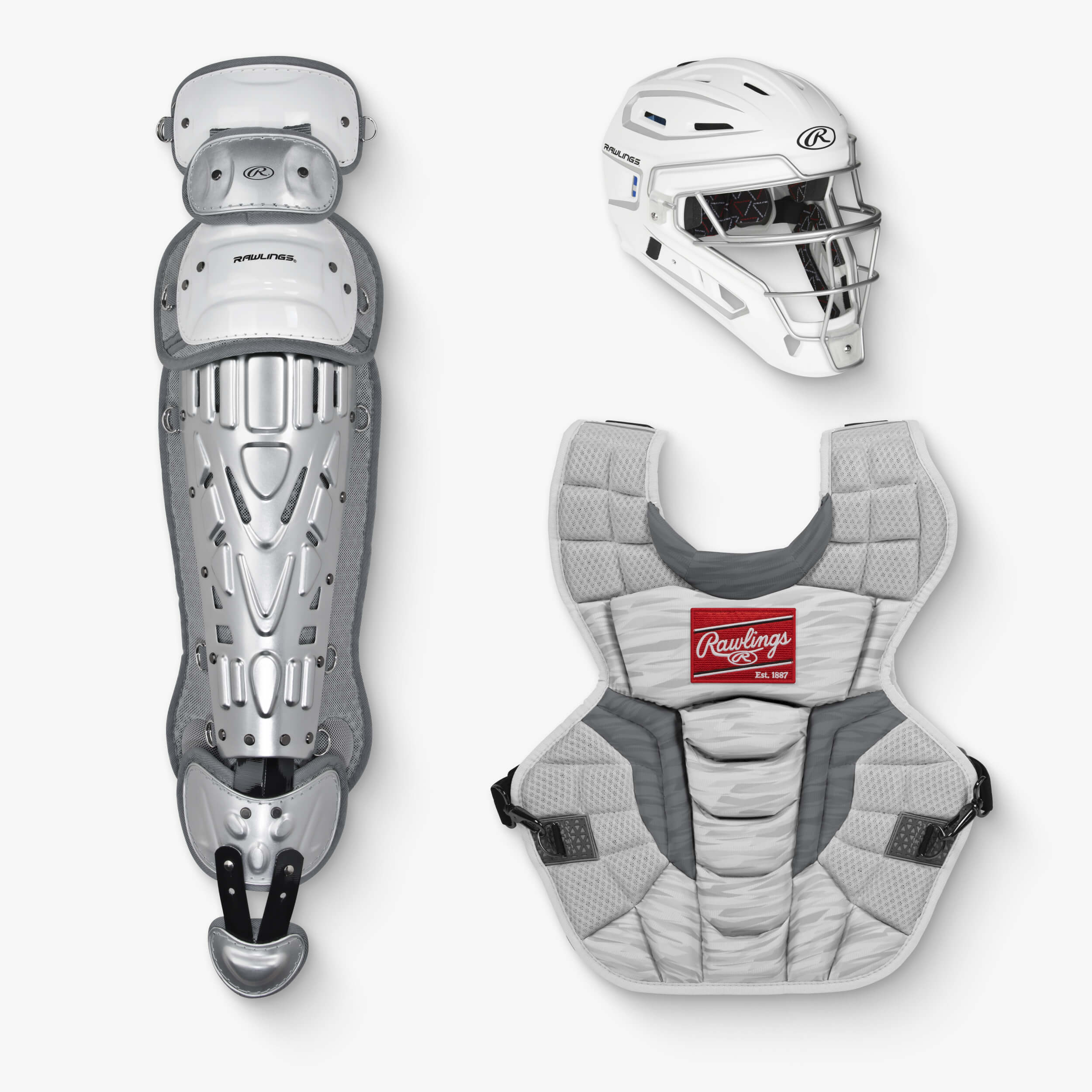Rawlings VELO 2.0 Intermediate Baseball Catcher's Gear Set