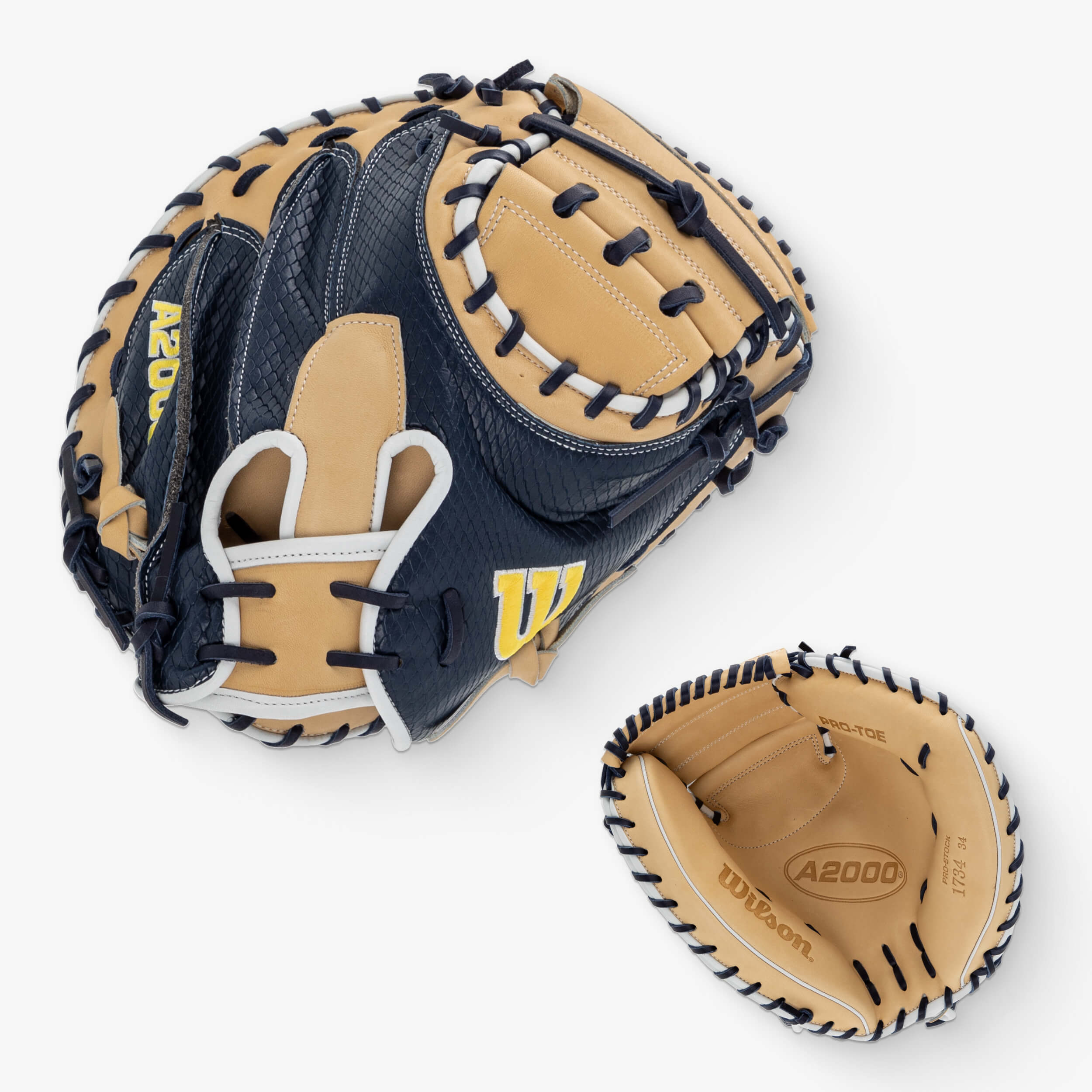 Wilson A2000 SuperSkin 2034 WBW10253134 34" Baseball Catcher's Mitt