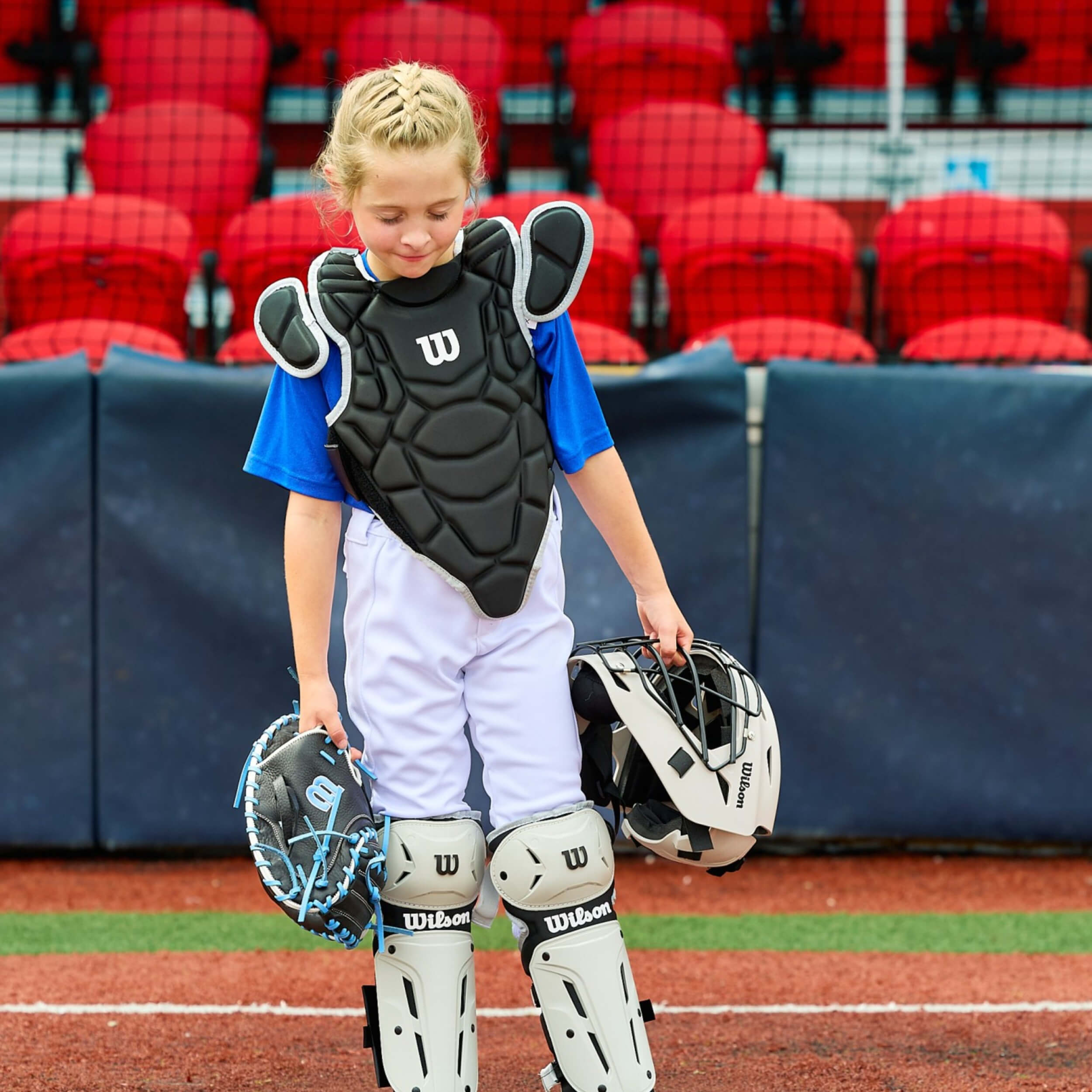 Wilson EZ Gear 2.0 Youth Baseball Catcher's Gear Set